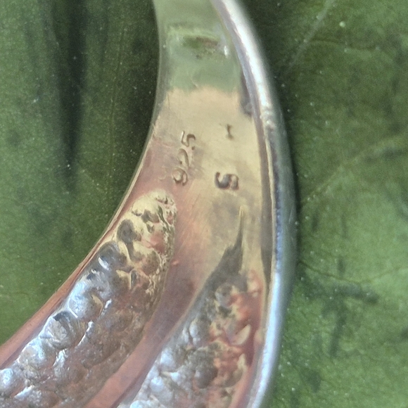 925 Sterling Silver Women's Ring Size 6.75 - Picture 7 of 7